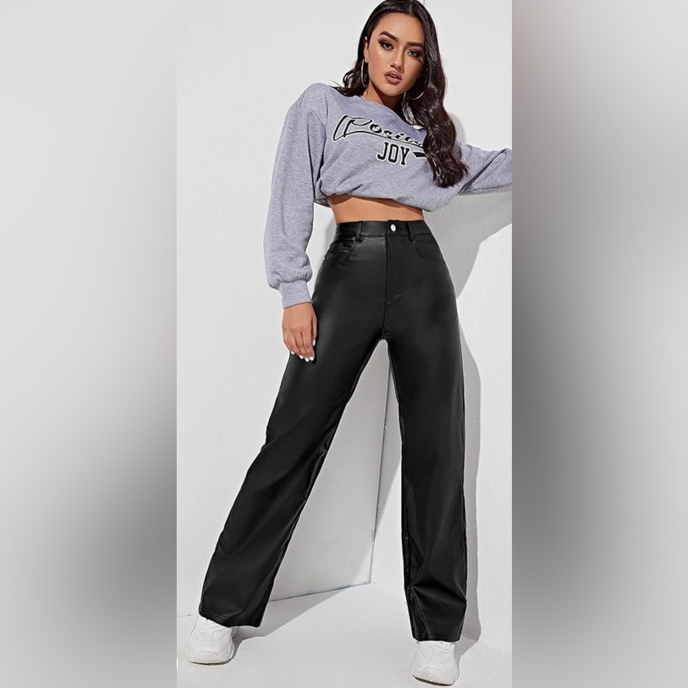 NWOT Faux Leather Pants